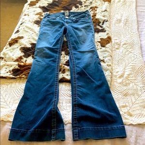 True Religion bell bottoms